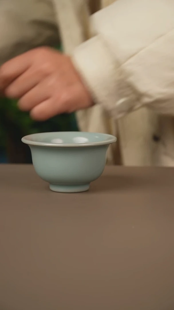 仿古压手杯不开片