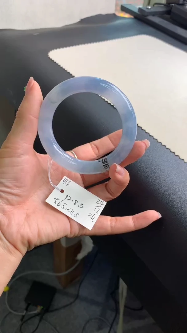 未镶嵌手镯翡翠翡翠手镯 下单联系小耳机#44 圈口56