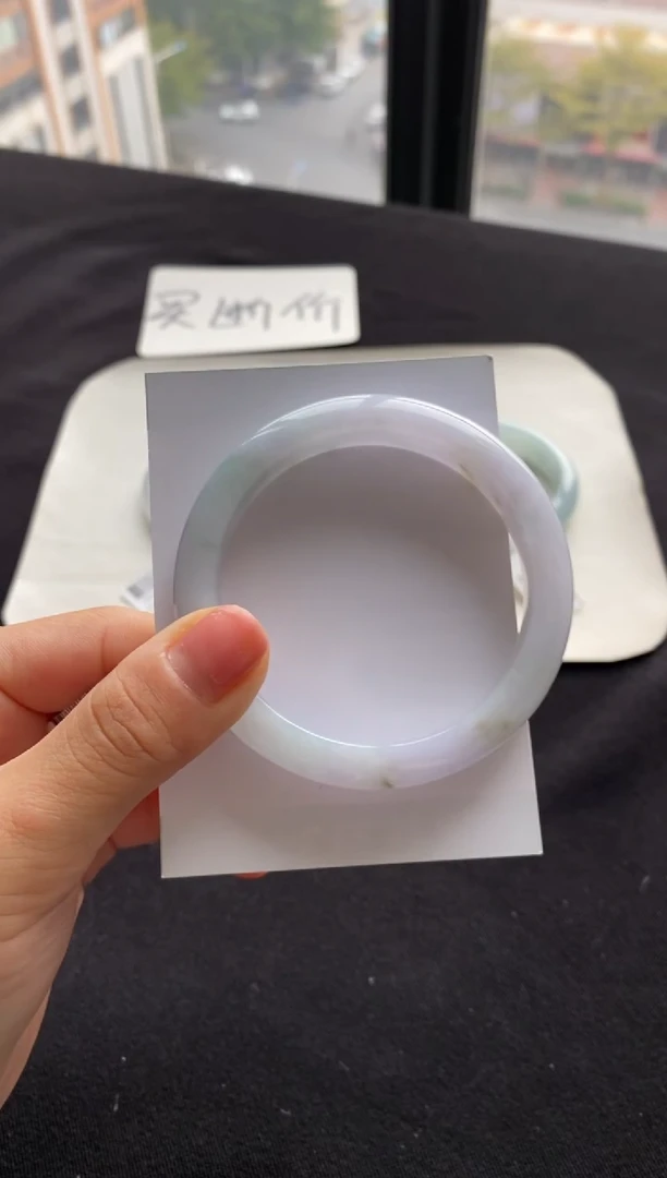 【闪购商品】翡翠手镯未镶嵌54正圈--不退不换