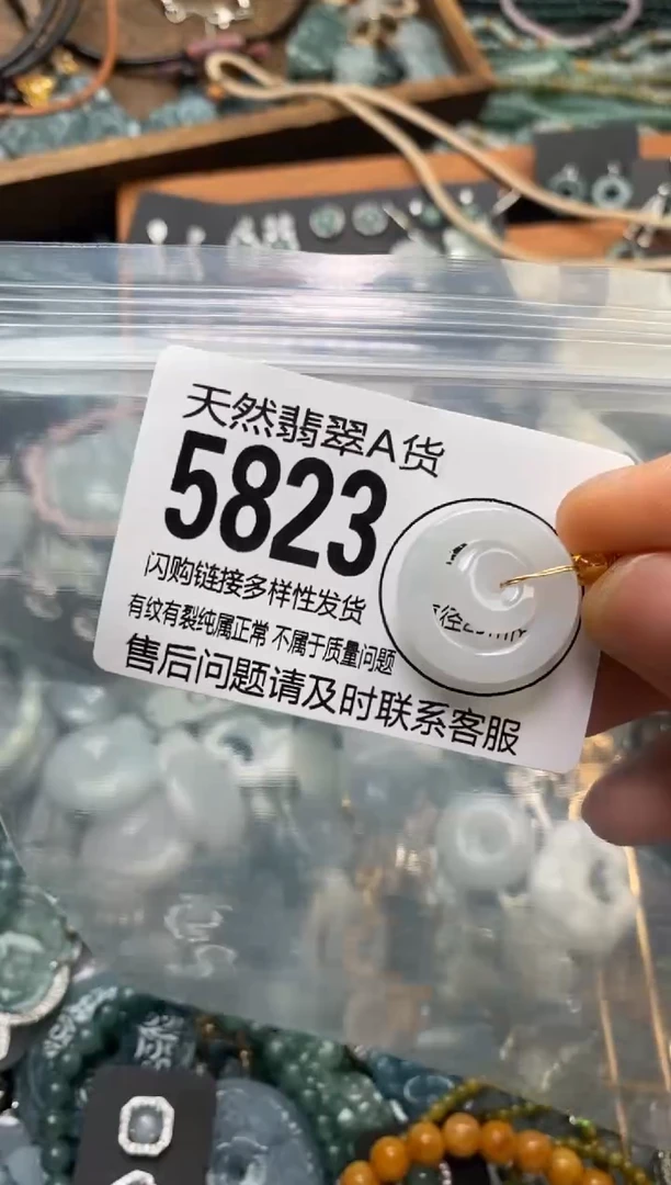 翡翠未镶嵌颈饰翡翠5823