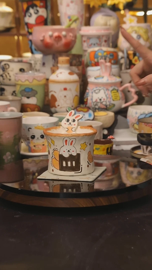 景德镇釉下彩绘设计师款式陶瓷