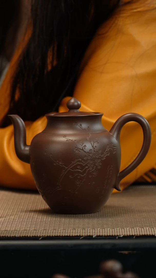 【闪购商品】紫砂茶壶老紫泥风武