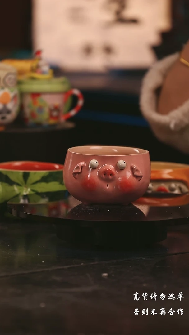 陶瓷景德镇可爱设计师款陶瓷