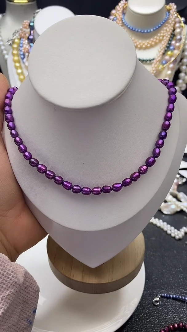 颈饰未镶嵌淡水珍珠多人