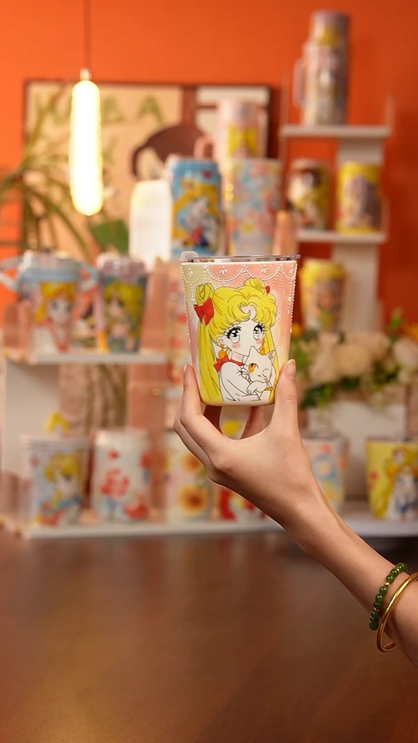 景德镇手工手绘文创陶瓷杯