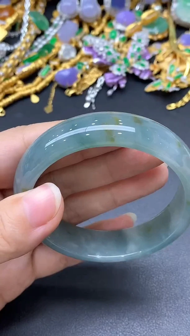 未镶嵌手镯翡翠481-中国好珍宝