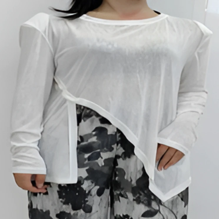 《洛美美专属》C5330019A春季女士长袖衬衫时尚纯色衬衣