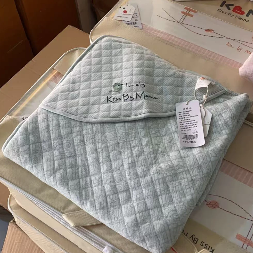 婴泰 小鸟保暖包被90*90