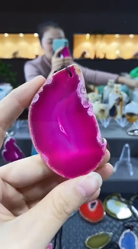 未镶嵌颈饰玛瑙/玉髓聚****购玛瑙