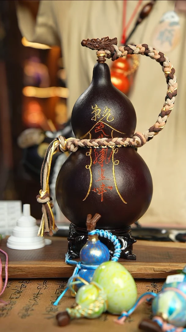 391号1000ml左右非遗大漆酒葫芦1