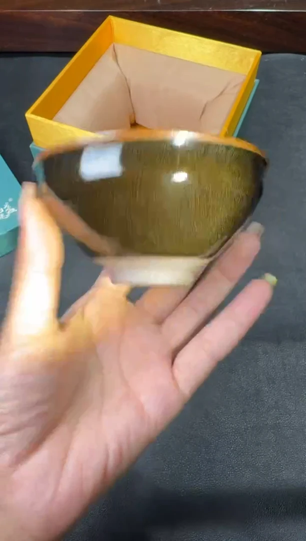 茶盏建盏故事余旋木叶盏85