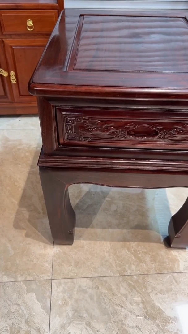 花梨木类书架福利款微瑕间酸角几