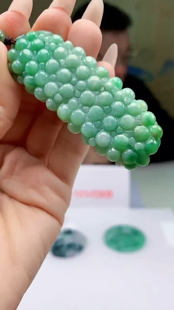 【闪购商品】定制翡翠未镶嵌5125ty-毛货挂件30