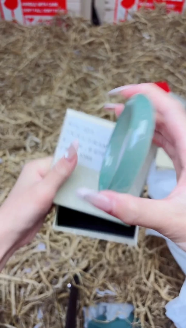 未镶嵌手镯石英质玉2273--圈口59