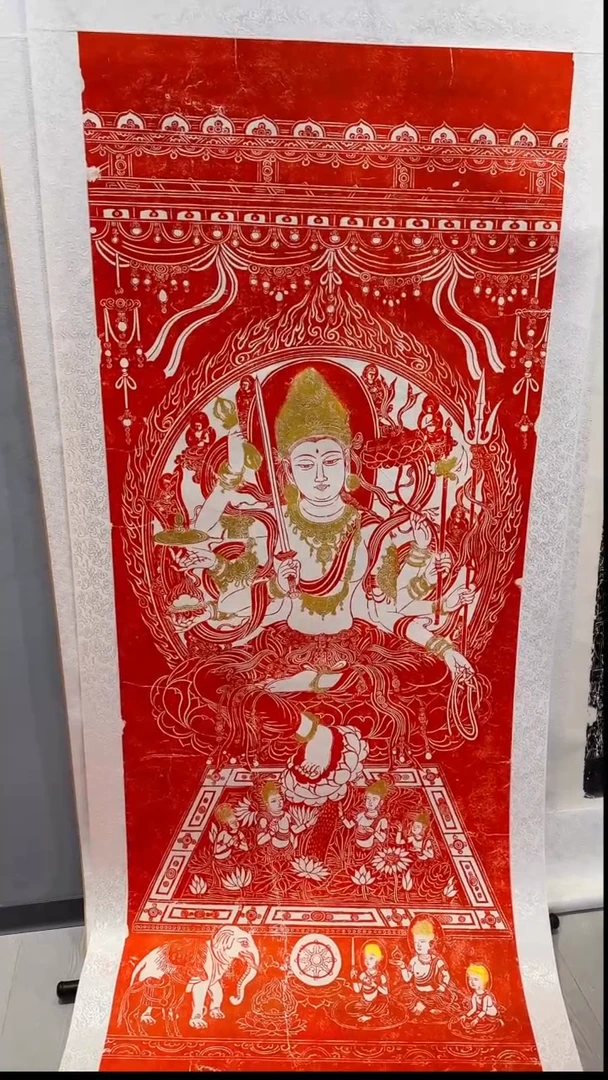拓片用纸印石非遗传承拓片