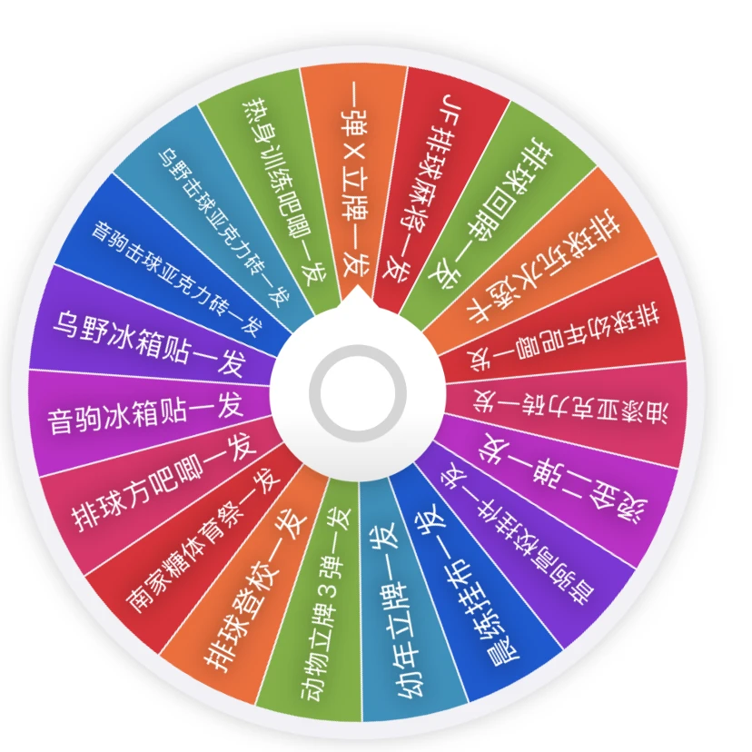 【可谷可乐】排球少年混池转盘（默认代拆）