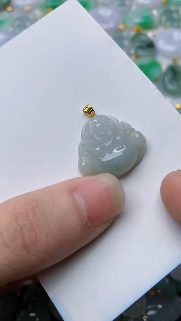 【闪购商品】翡翠颈饰18K金镶嵌10..........