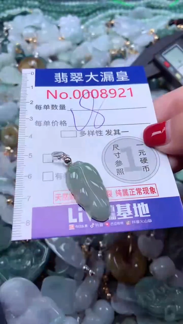 颈饰未镶嵌翡翠8921