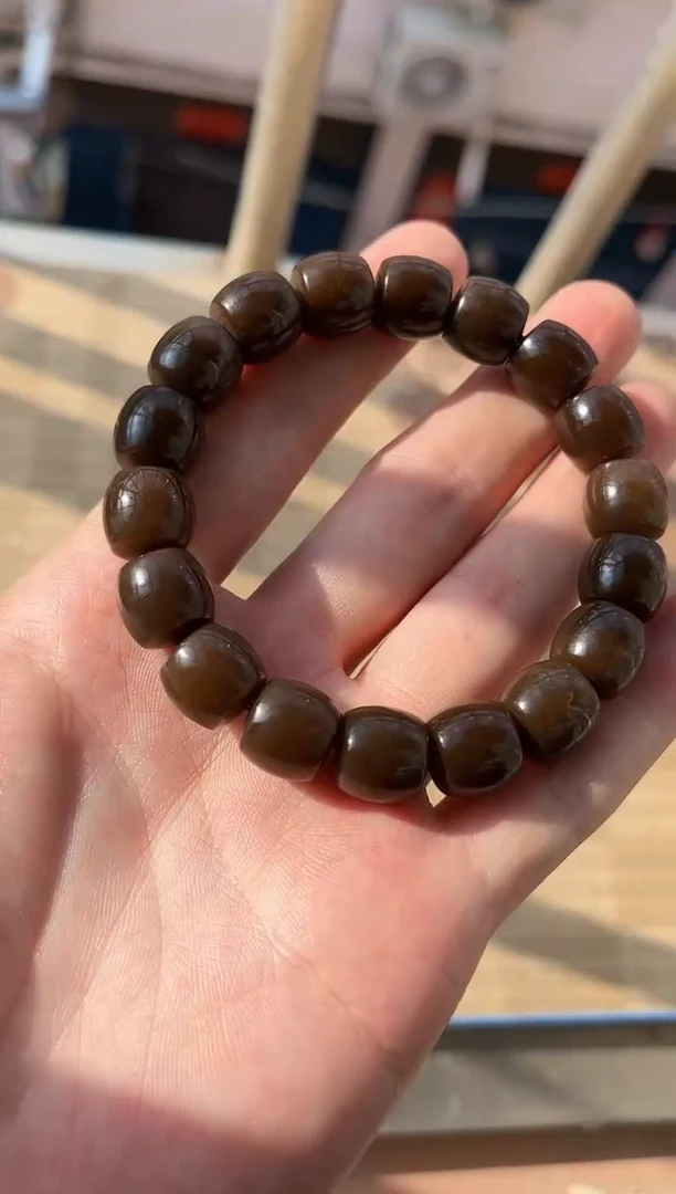 手串未镶嵌和田玉纯天然新疆且末糖12