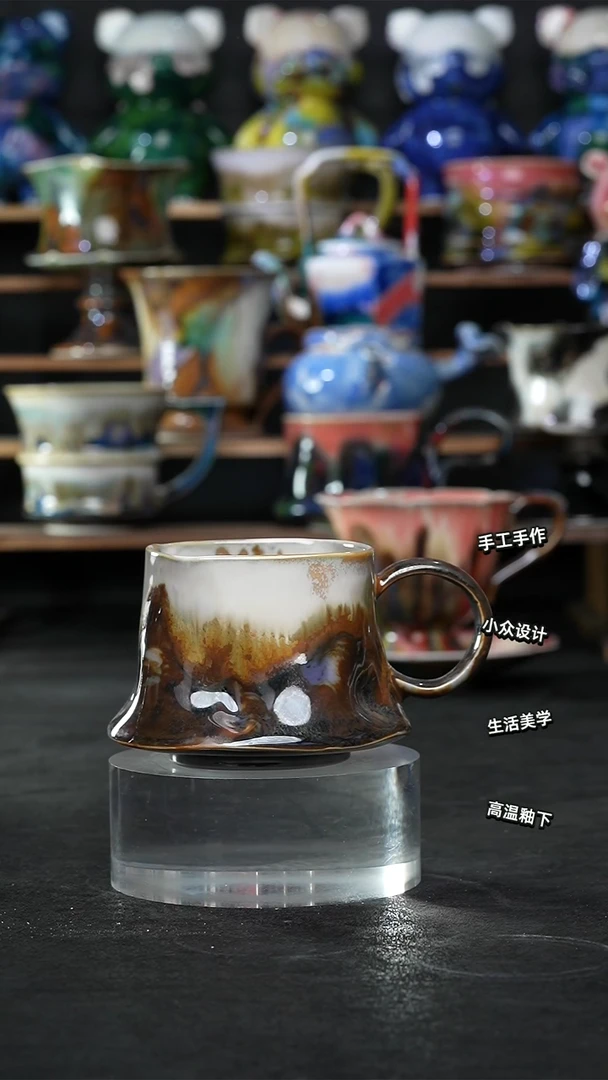 设计师款景德镇森涩手创陶瓷（食品级）055