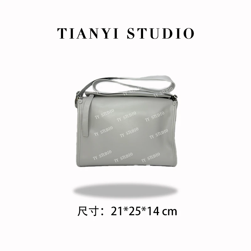 【TY】SK-62769-云灰蓝 轻奢高级韩版单肩潮流时尚简约女包