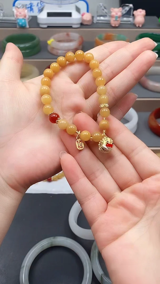 石英质玉手镯未镶嵌手链