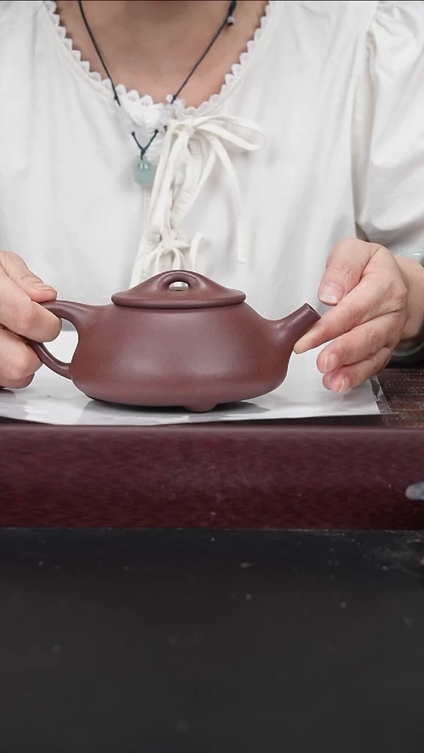 茶壶紫砂zqq底槽 景舟满瓢350cc
