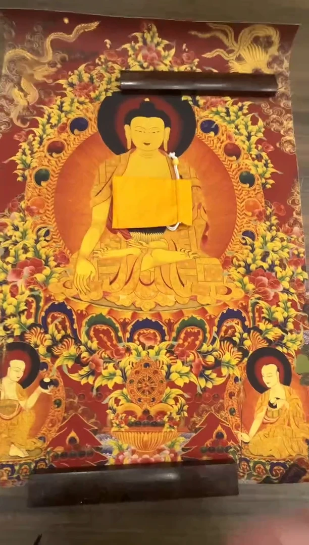 卷轴画唐卡16075