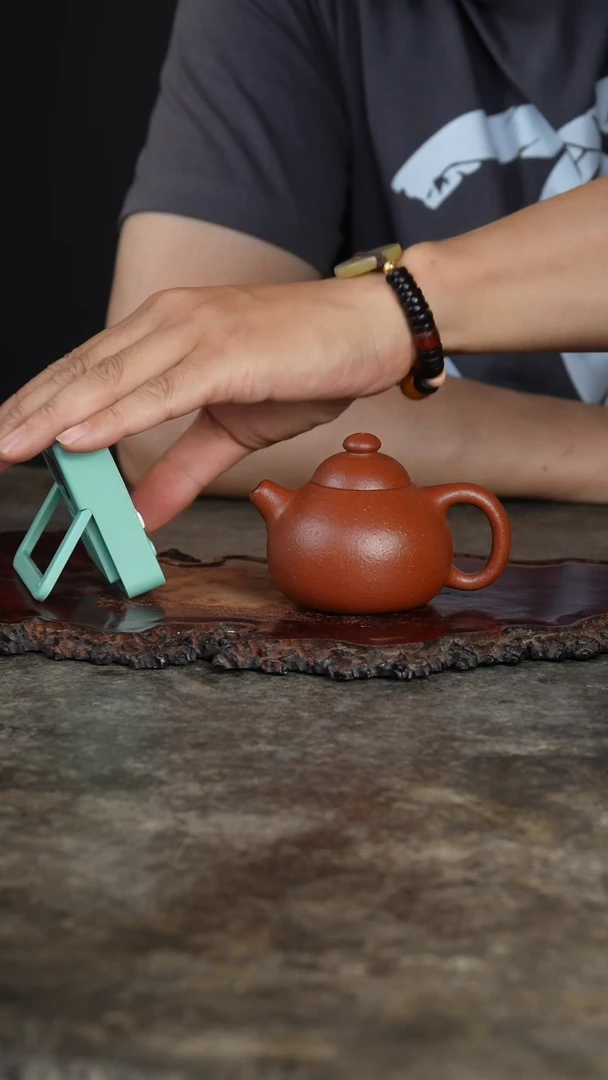 茶壶紫砂不*侯老朱泥文旦