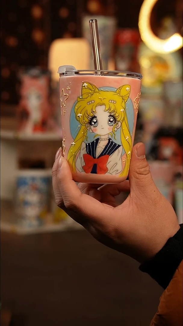 （玉泥）景德镇手工手绘文创陶瓷杯