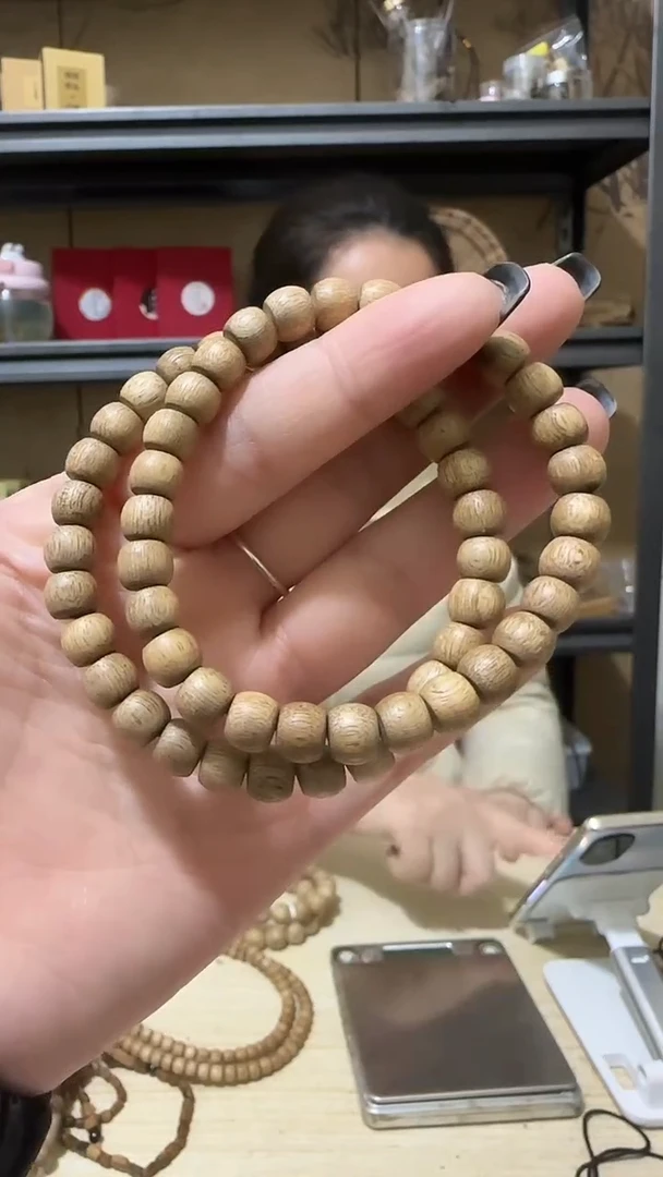 【闪购商品】沉香手串1号马来西亚东马鼓珠手串多样性一条卡7