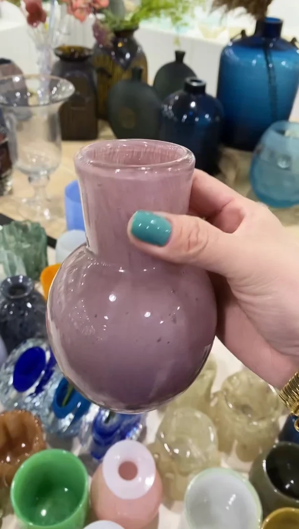 慕忆家手作琉璃花瓶