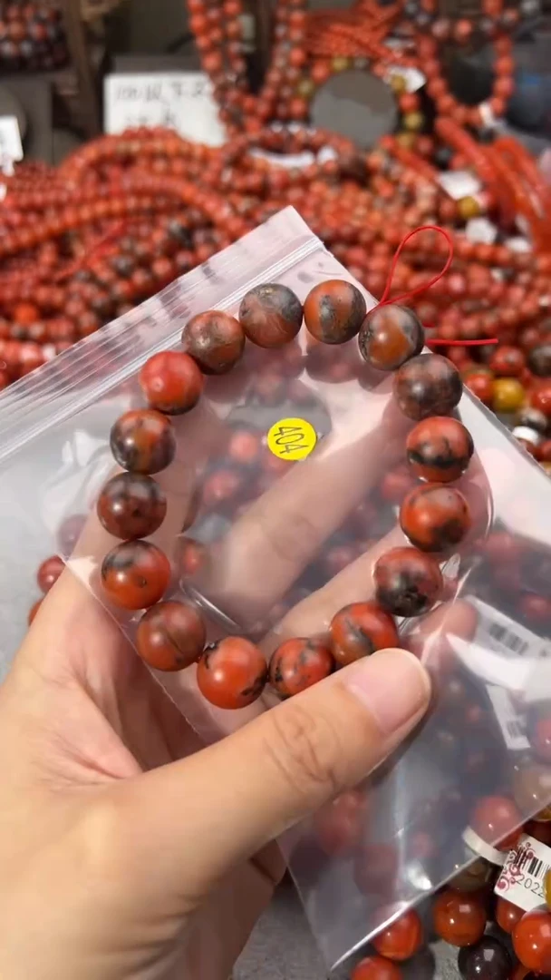 南红玛瑙手串未镶嵌13+