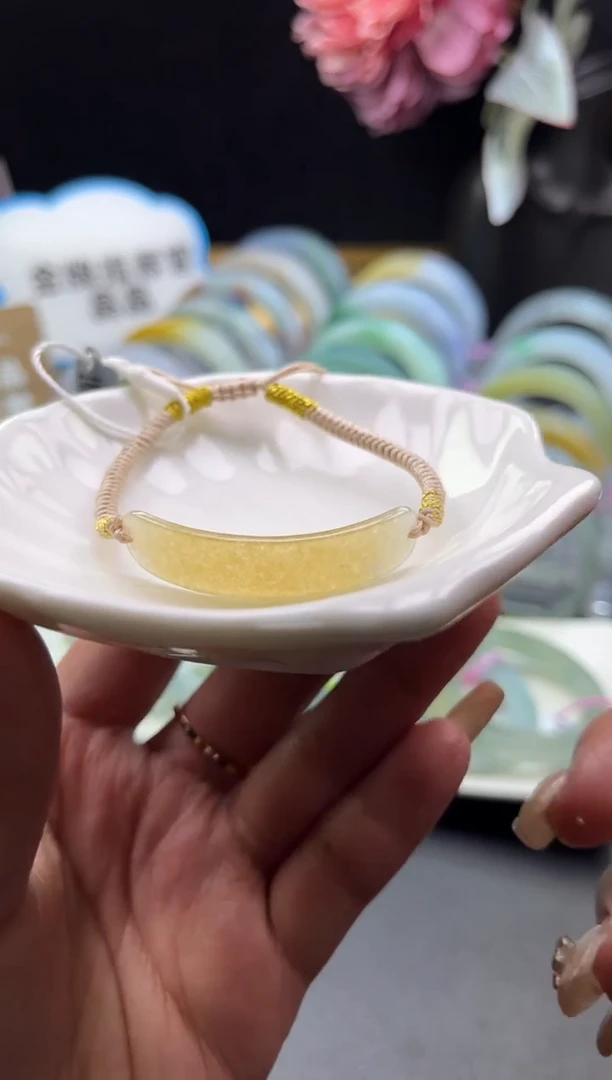 未镶嵌挂件翡翠手牌