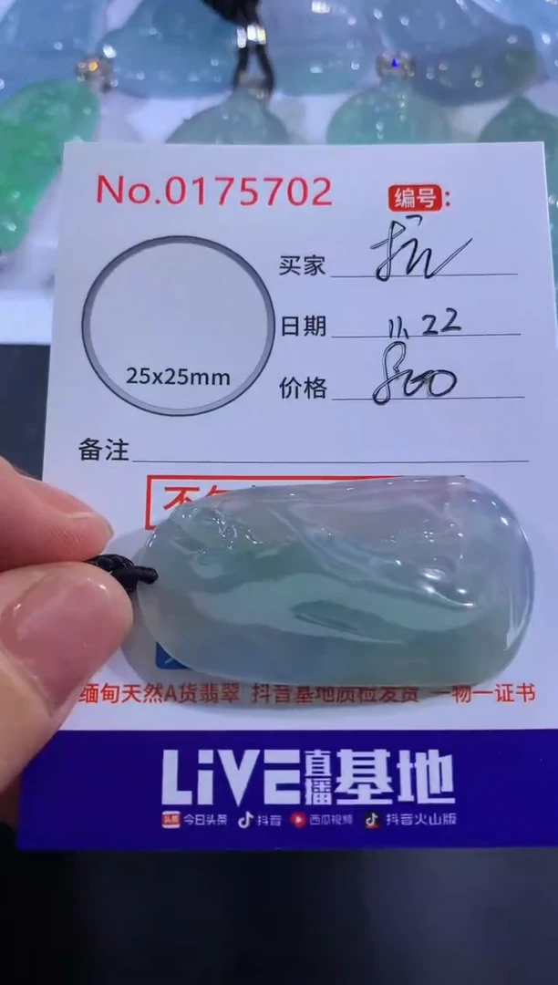 颈饰未镶嵌翡翠抗*！