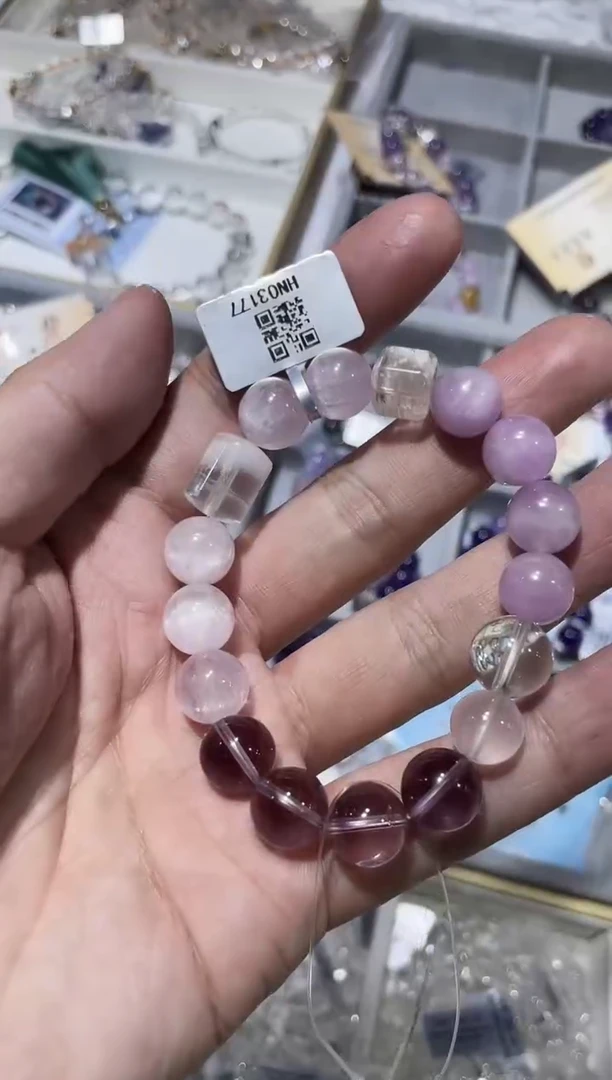 【闪购商品】锂辉石手串未镶嵌手串