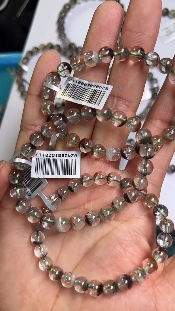 【闪购商品】水晶手链未镶嵌XL890约7mm多样性发一件