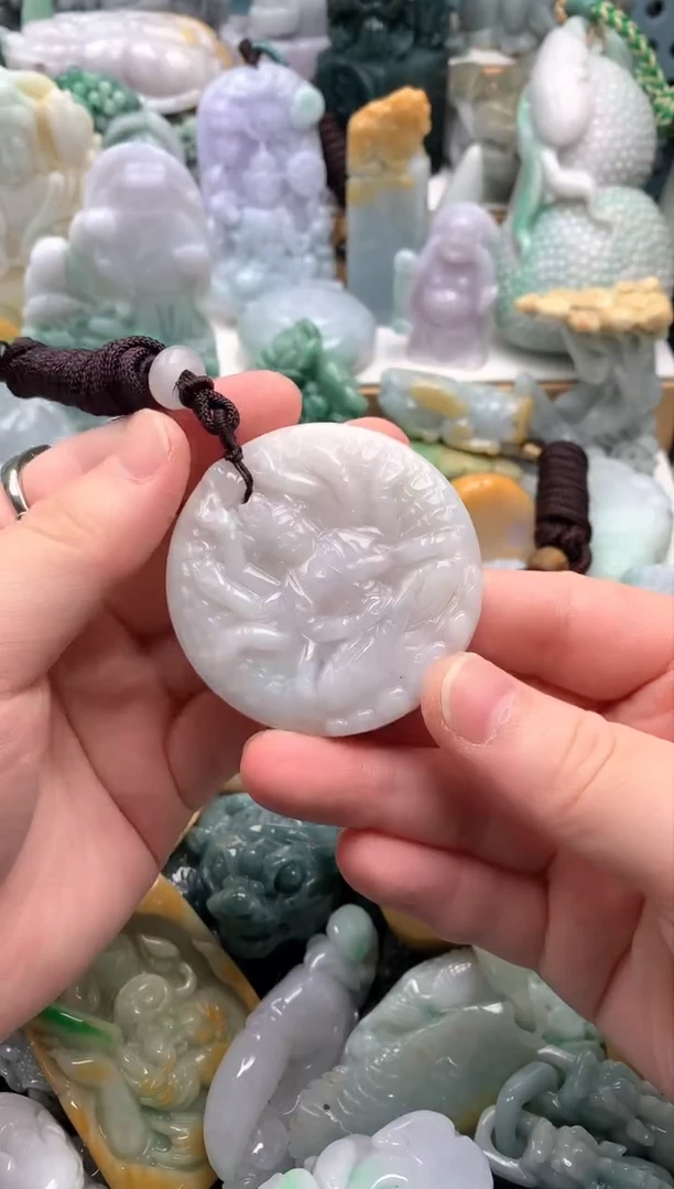 吊坠(不含链)未镶嵌翡翠1