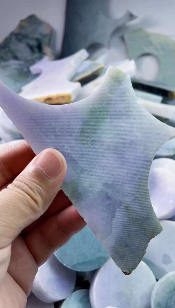 翡翠裸石天然A货翡翠1058