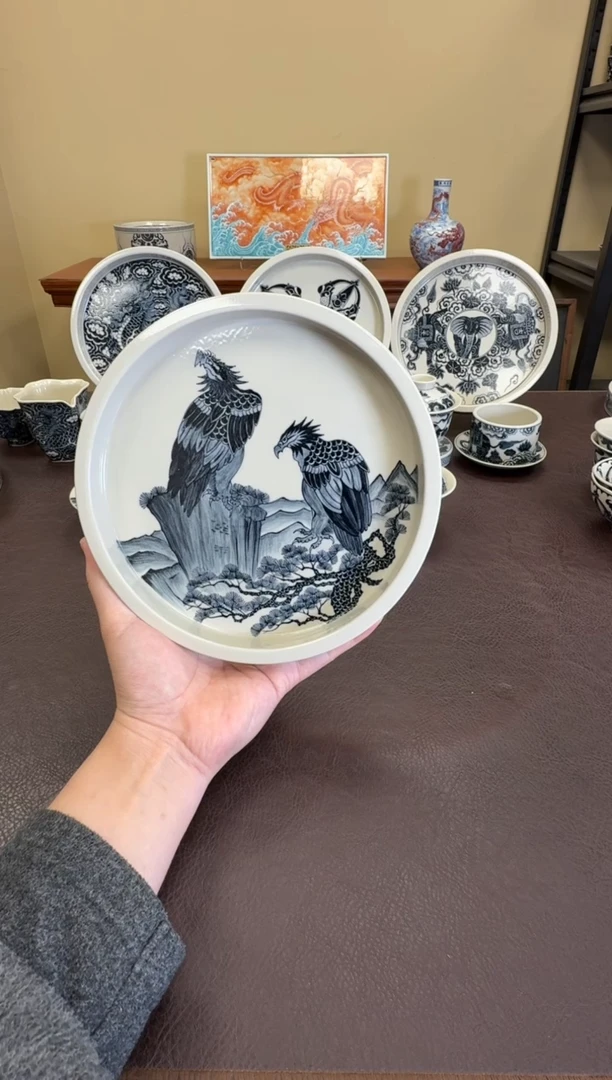 二号釉苦禅的鹰壶承