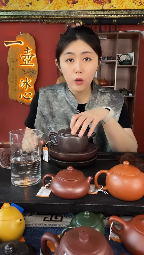 茶壶紫砂大品光器大口汉瓦 2007赤龙血砂 赵晖