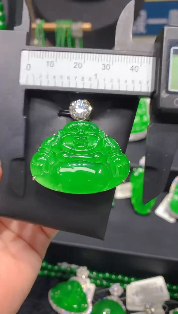 颈饰银S925镶嵌翡翠26一季