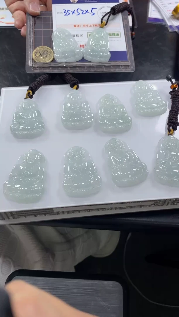 【闪购商品】翡翠挂件未镶嵌大观音FL4/多样性发其一CP
