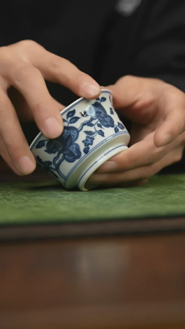 【闪购商品】杯柴窑青花破价福利