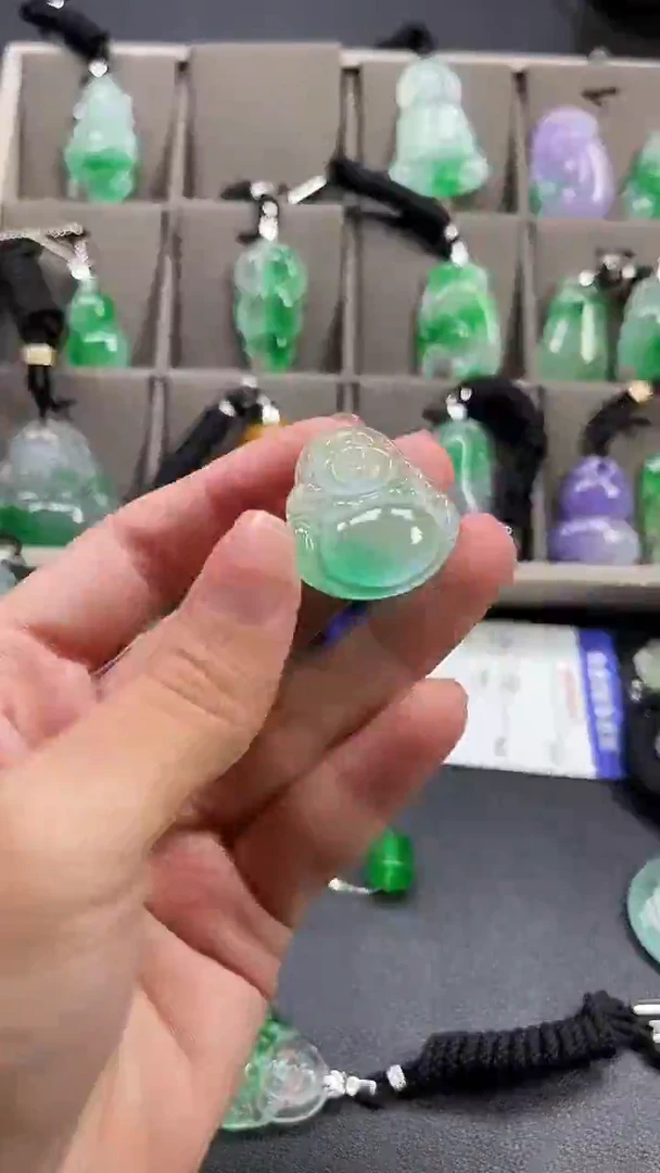 颈饰未镶嵌翡翠  所见即所得 一图一物
