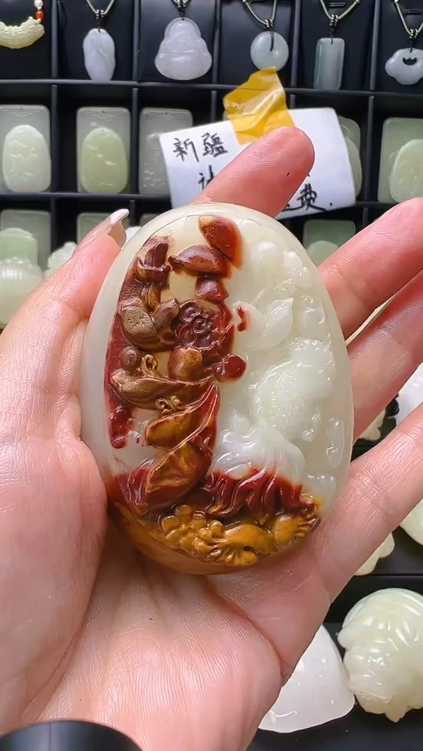 石材奇石，手把件