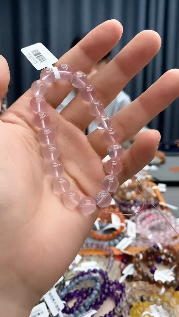 水晶手链未镶嵌粉晶