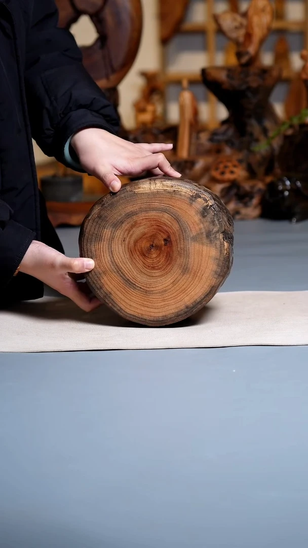 木香樟木墩底座C2418