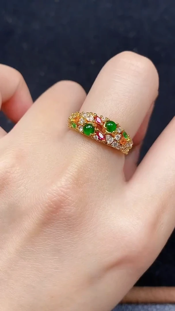 颈饰未镶嵌翡翠天然A货翡翠，保A保真