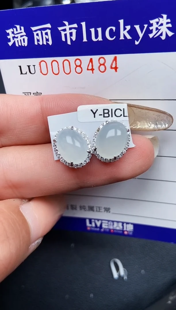 【闪购商品】翡翠颈饰银S925镶嵌8484